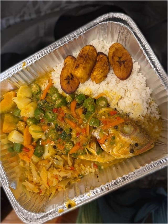 Steamed Fish.
