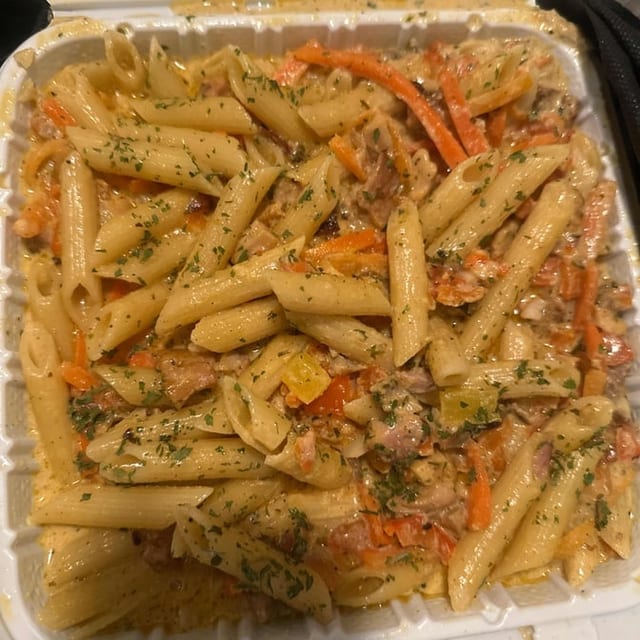 Jerk Chicken Pasta.